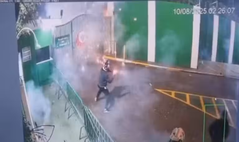 Palmeiras denuncia ataque