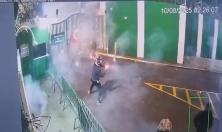 Palmeiras denuncia ataque