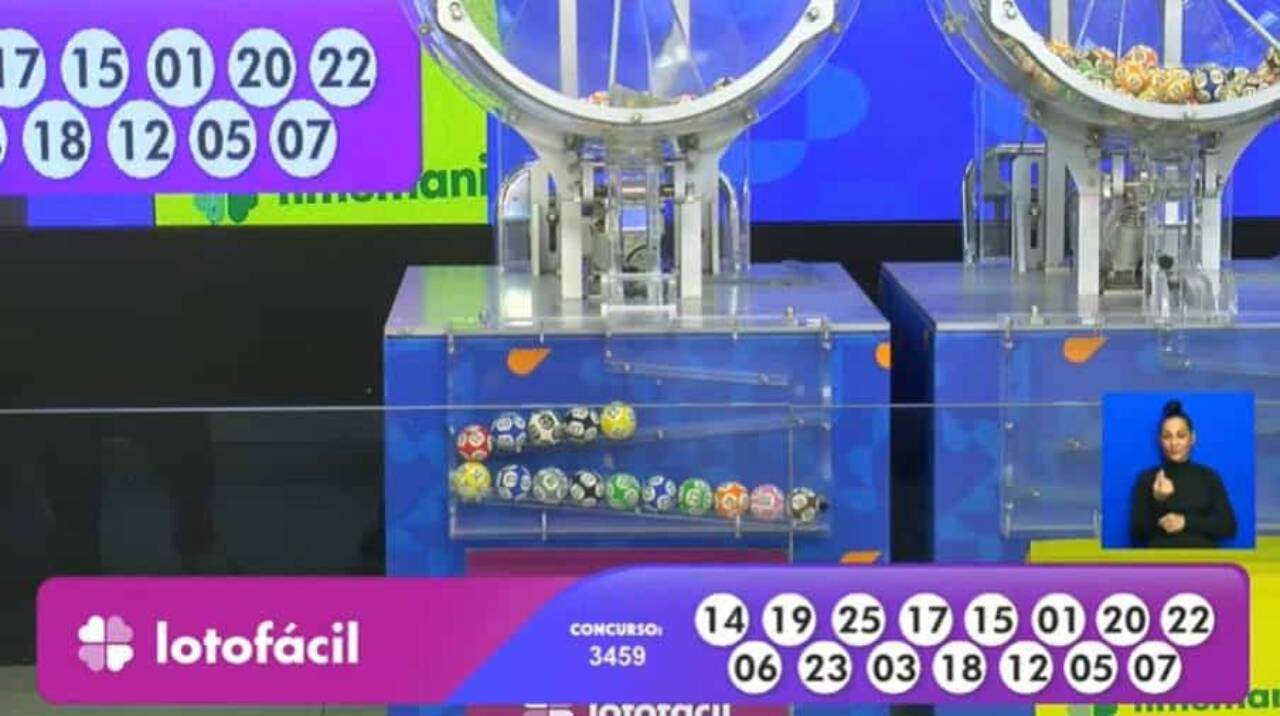Após atraso, Resultado da Lotofácil 3459: veja os números do sorteio de R$ 1,8 milhão