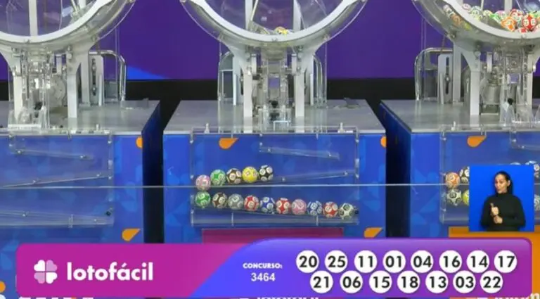 Resultado Lotofácil 3464