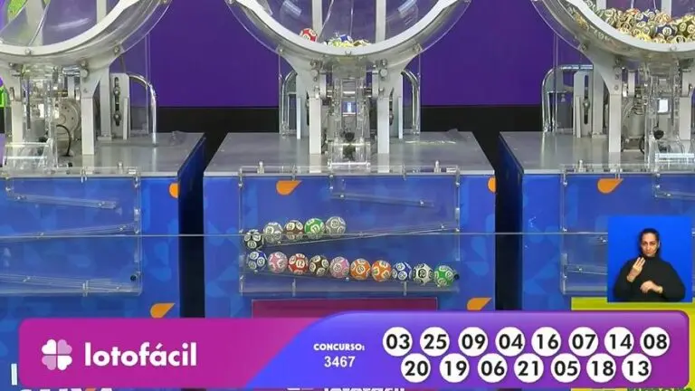 Resultado Lotofácil 3467
