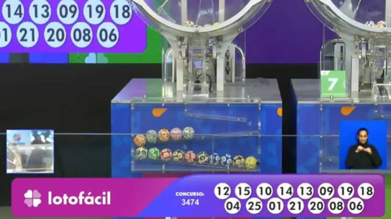 Resultado Lotofácil 3474