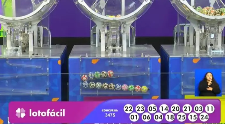 Resultado Lotofácil 3475