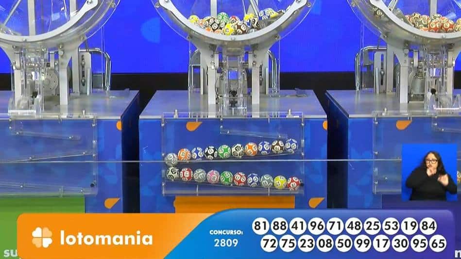 Resultado Lotomania 2809