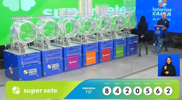 Resultado Super Sete 737