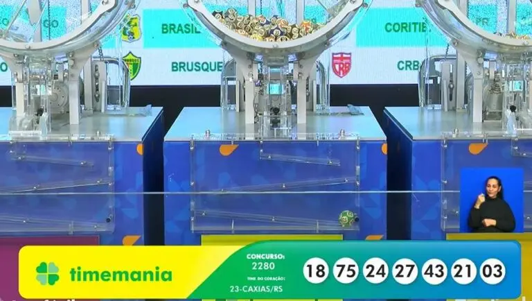 Resultado Timemania 2280