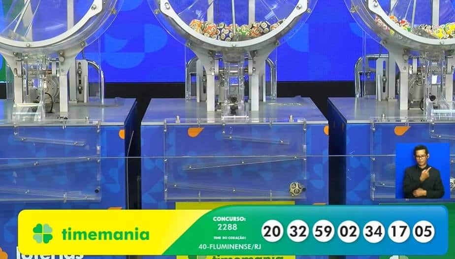 Resultado Timemania 2288