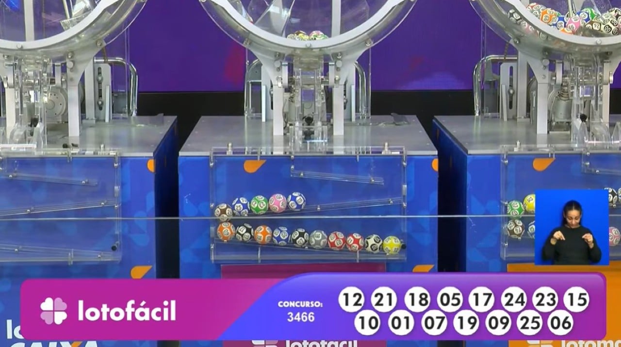 Resultaod lotofacil 3466