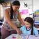 Salário Educação, professora, aluna