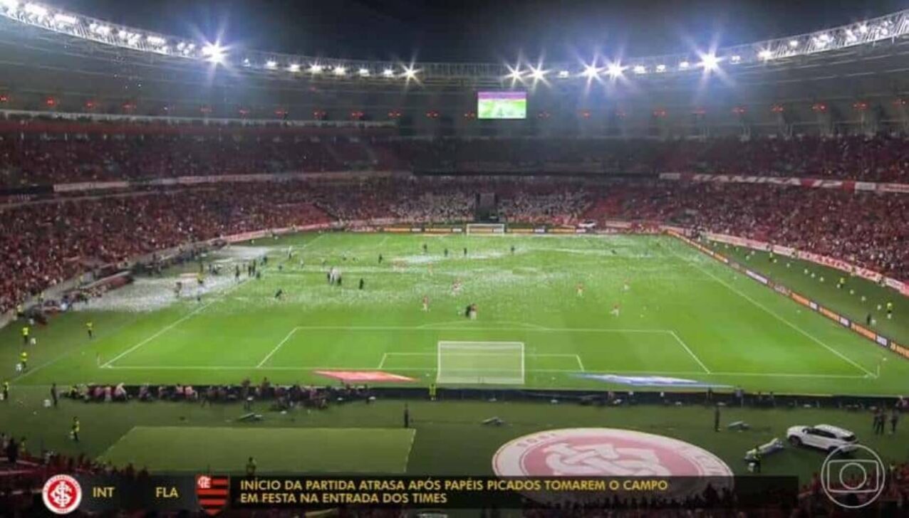 Sem previsão para começar flamengo x internacional