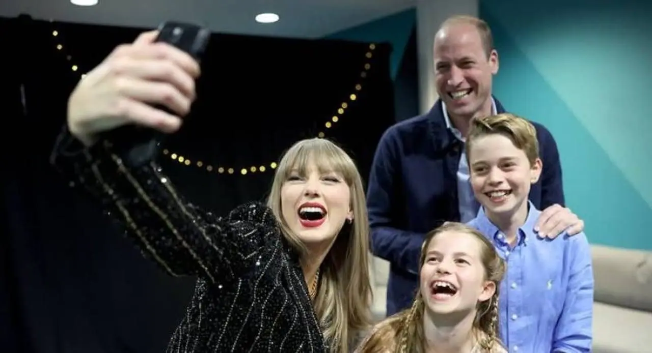 Taylor Swift and royal family