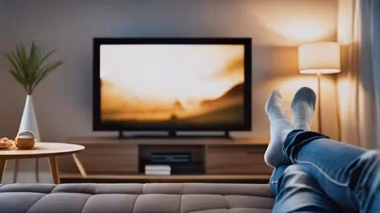 Televisão, TV 3.0, pessoa assistindo TV