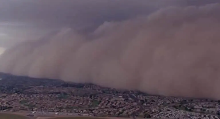 Tempestade de areia
