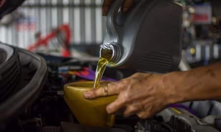 Troca de óleo de carro