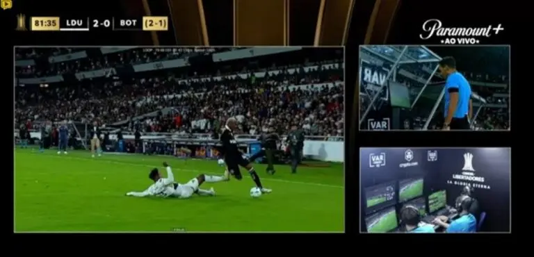 VAR LDU X BOTAFOGO