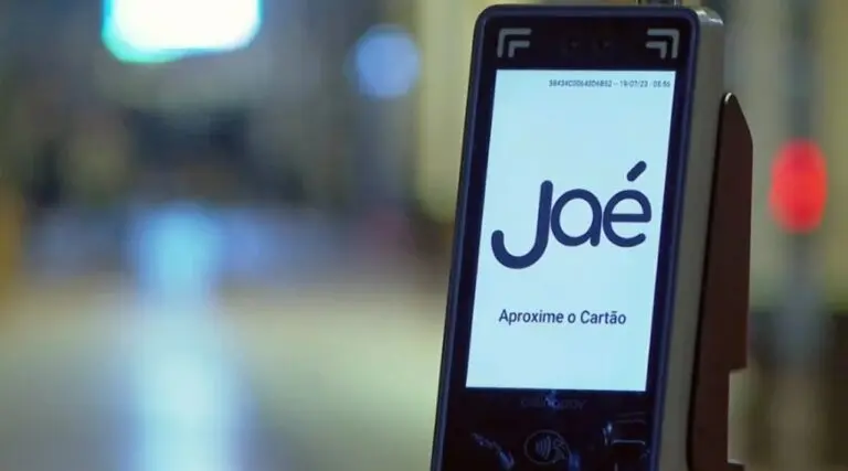 Validador do cartão Jaé