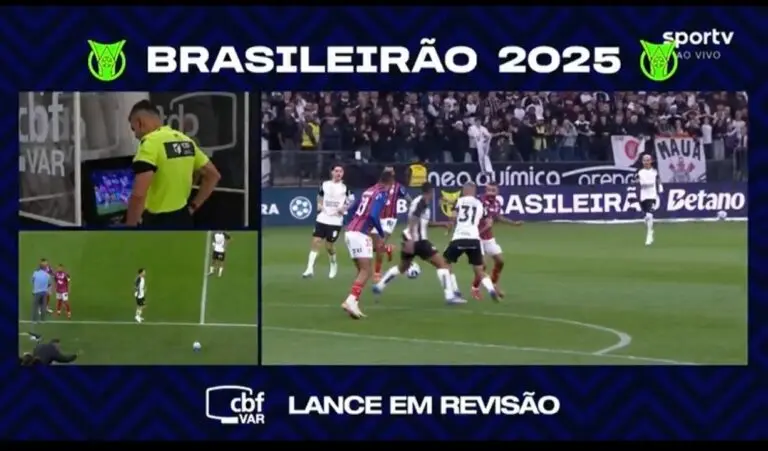 Var Corinthians x Bahia