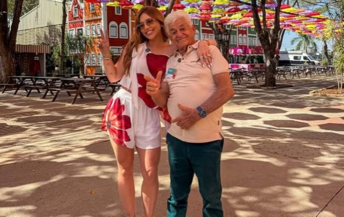 Virginia Fonseca e vovô Cirto