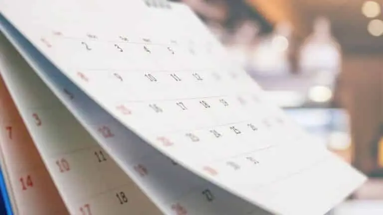 Calendário