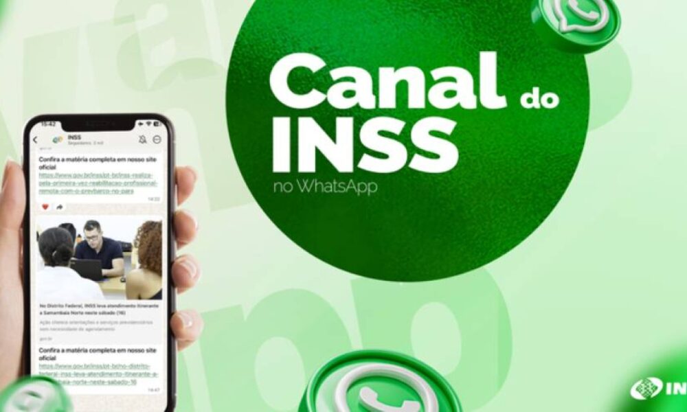 INSS lança canal no WhatsApp para notícias e alertas contra fraudes