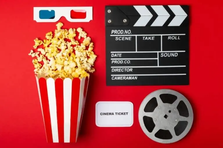 cinema, balde de pipoca, ingresso