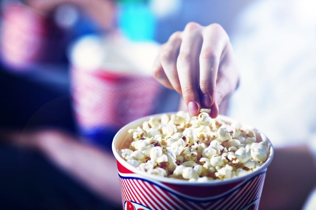 cinema, pipoca