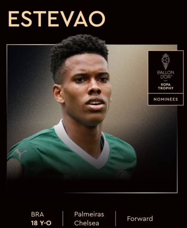 estevao bola de ouro