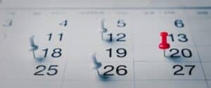 calendário