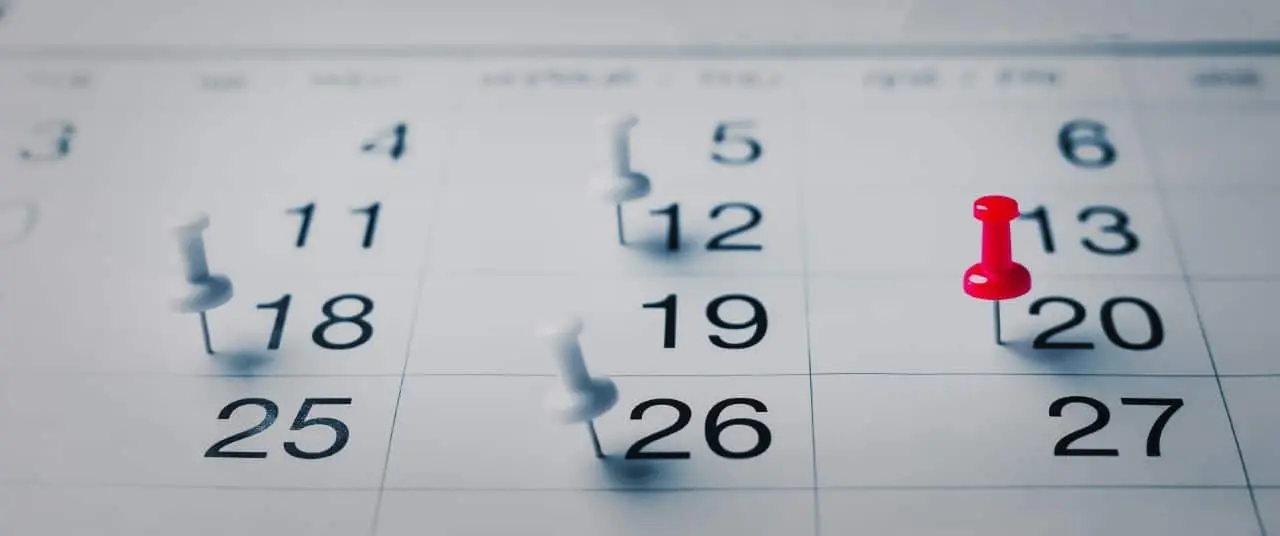 calendário