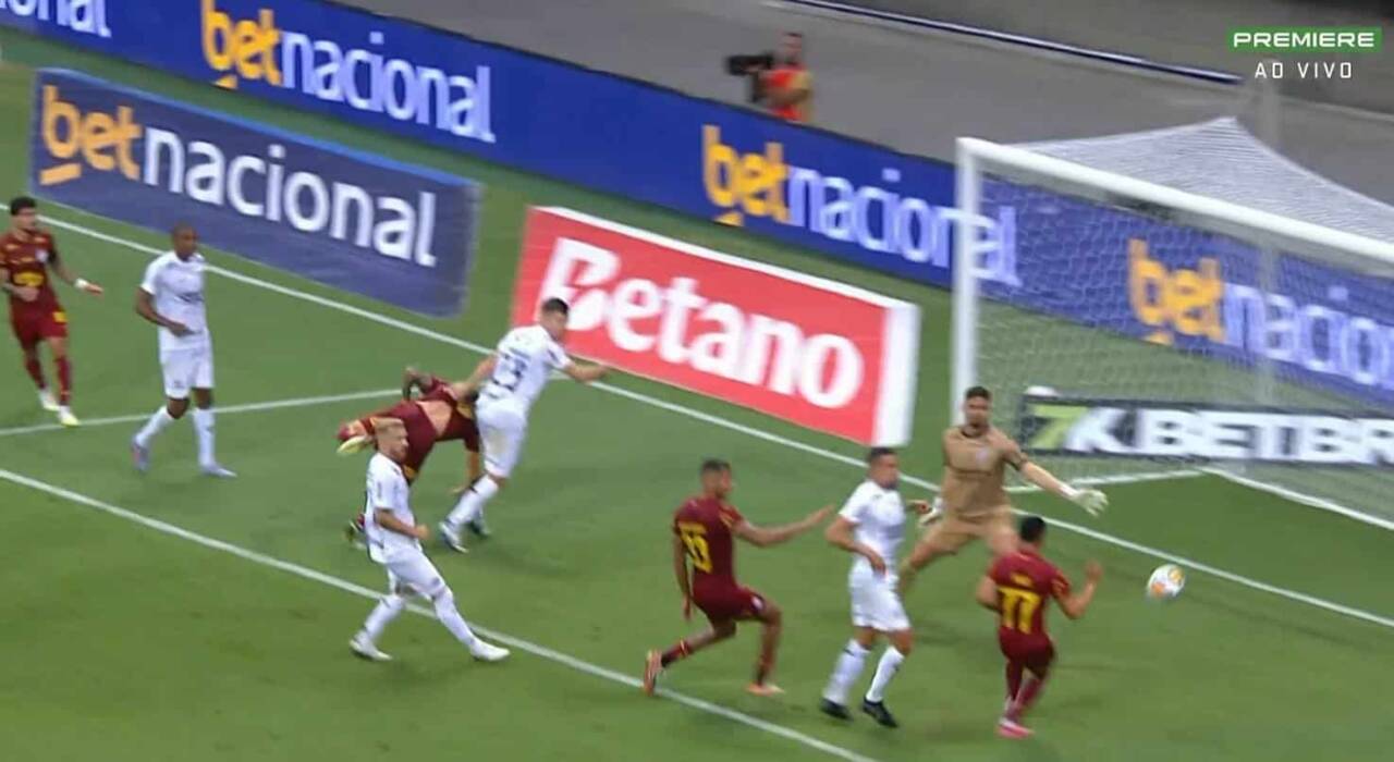 gol do Thiago Bahia