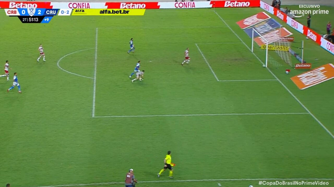 golaço do cruzeiro