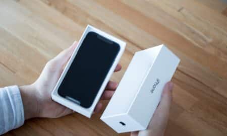 Iphone na Caixa