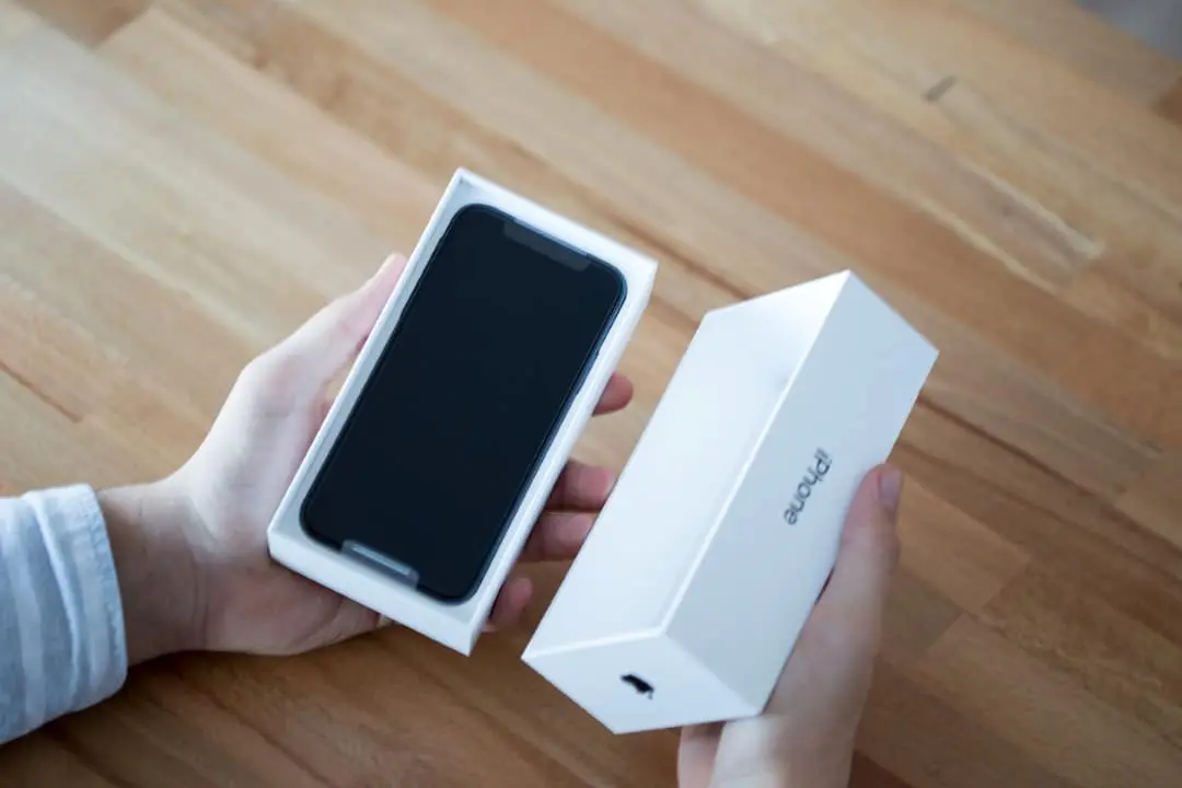 Iphone na Caixa