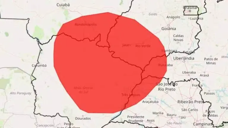 alerta vermelho