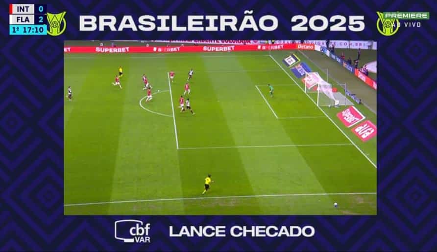 lance checado no golaço do pedro