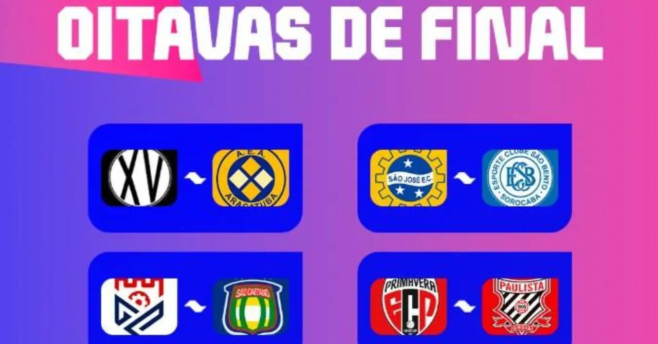 oitavas de final copa paulista