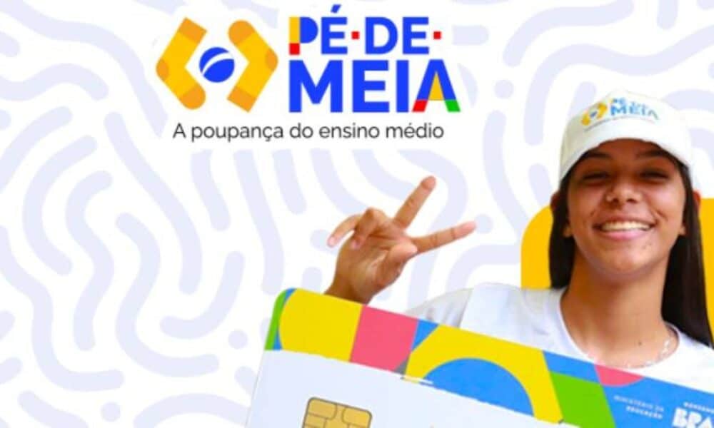 Pé-de-Meia paga sexta parcela a 3,4 milhões de alunos a partir de 25 de agosto