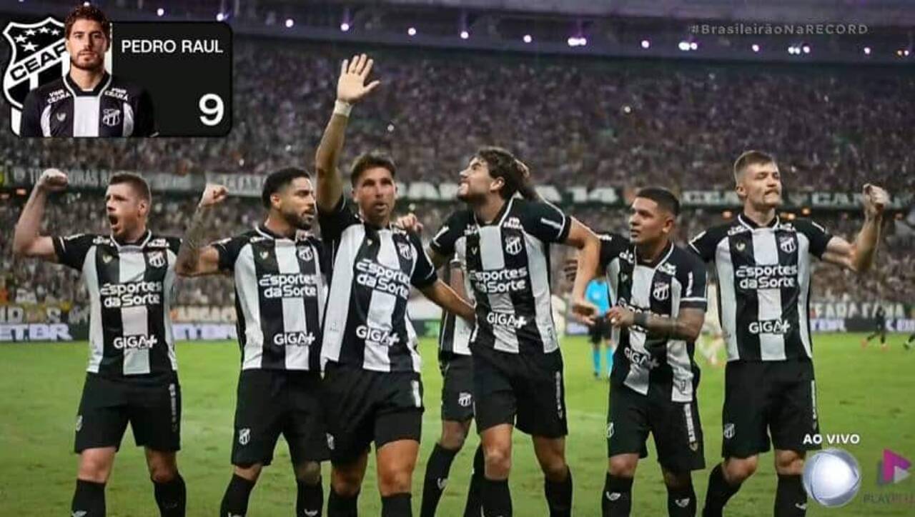 Falha de Rossi: Pedro Raul marca e Ceará pressiona Flamengo em jogo quente no Castelão no Brasileirão