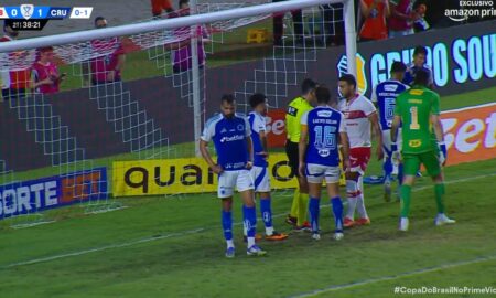 penalti agora em crb x cruzeiro