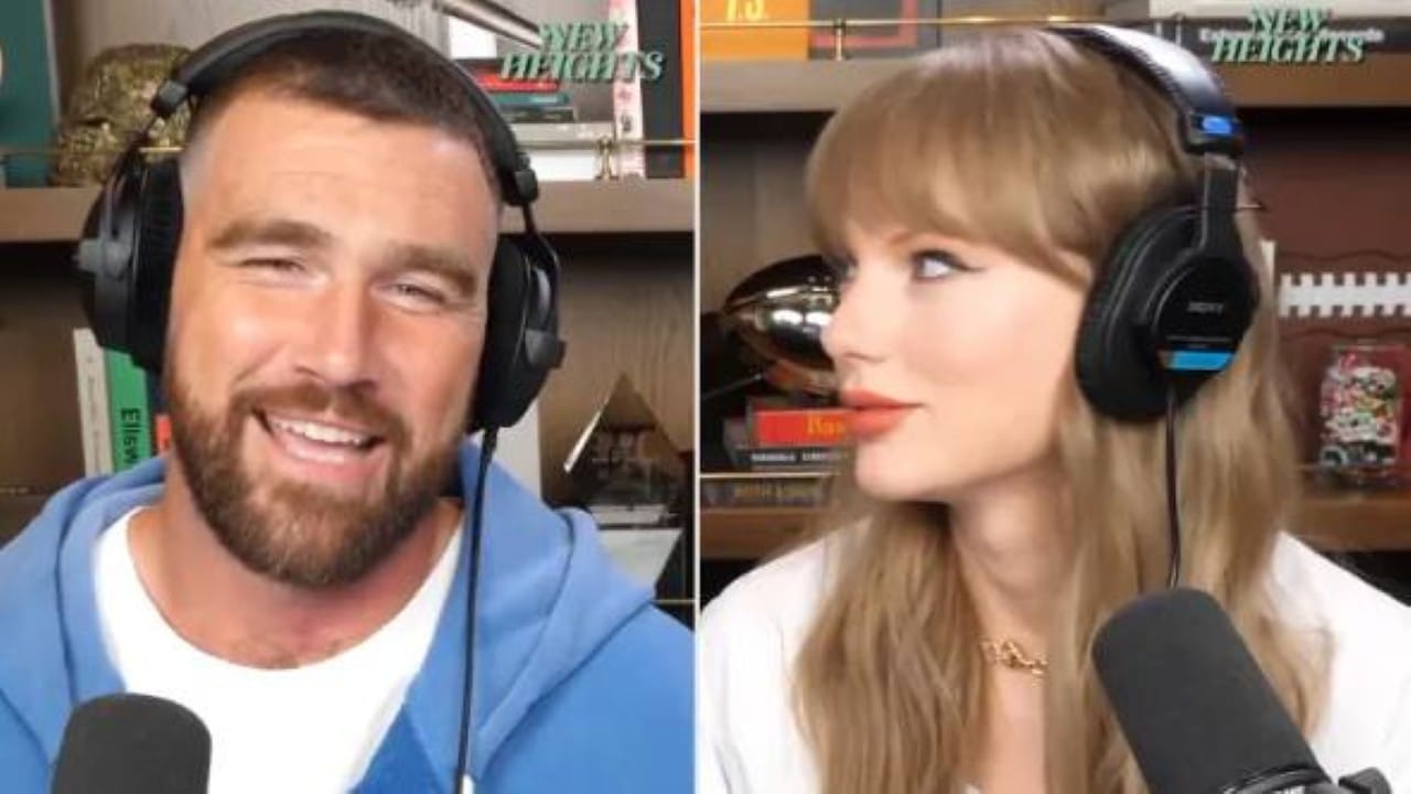 Travis Kelce and ‘Sweetie’ Taylor Swift - Foto: X