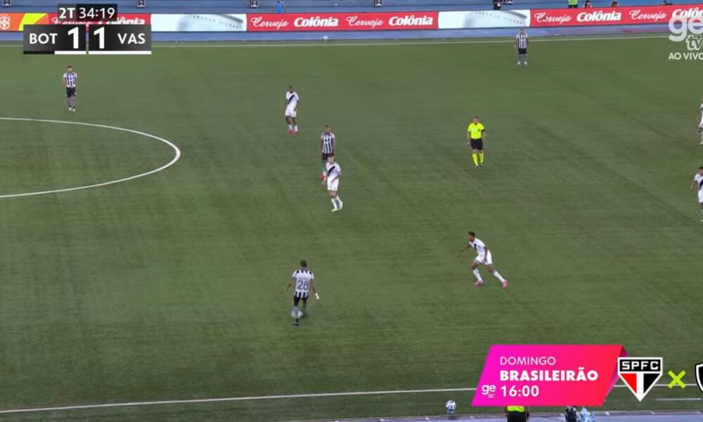 Botafogo x Vasco empatam em 1 a 1 na volta da Copa do Brasil com chances perdidas até os 31 do segundo tempo