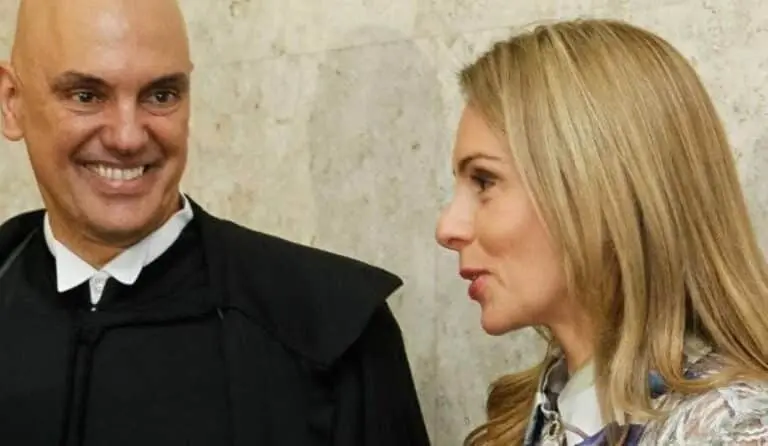 Alexandre de Moraes e Viviane Barci