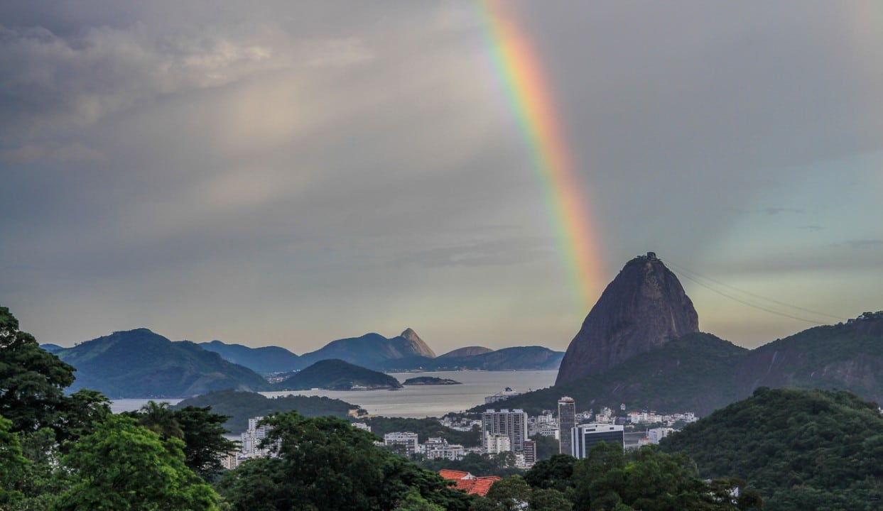 Arco-íris Rio de Janeiro