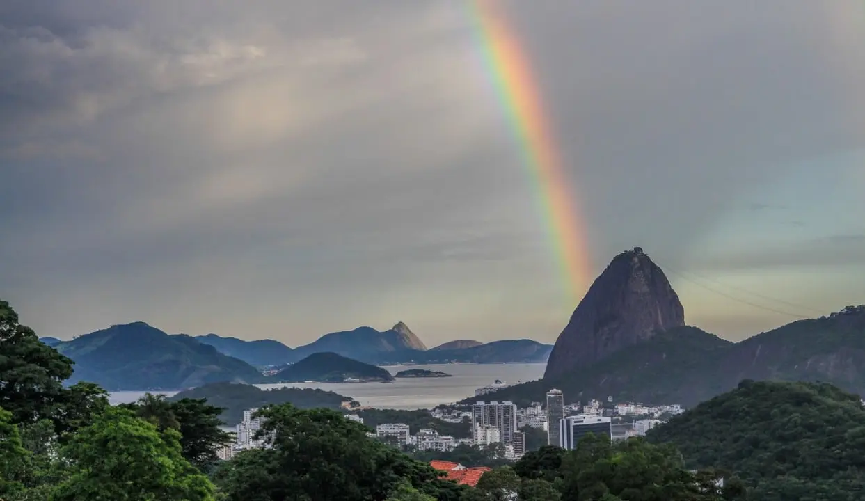 Arco-íris Rio de Janeiro