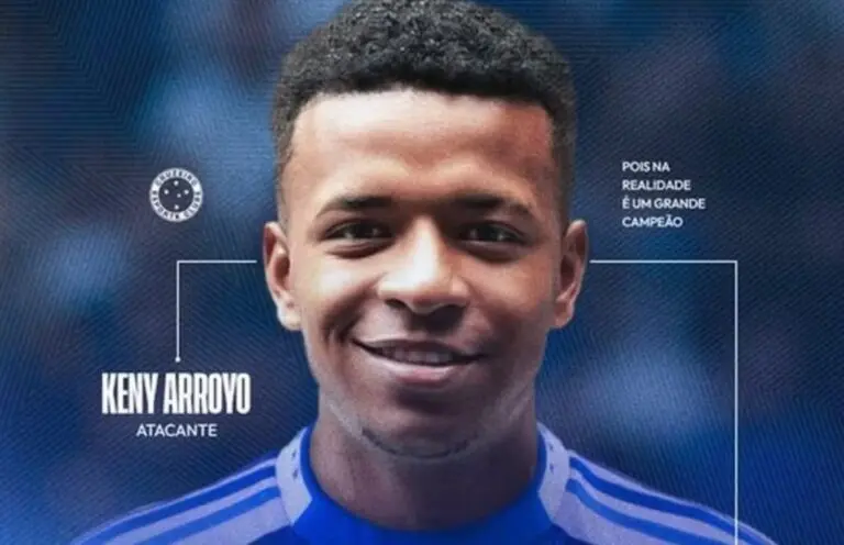 Arroyo é anunciado pelo Cruzeiro