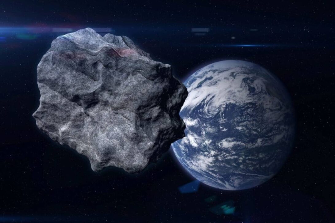 Asteroide e Planeta Terra