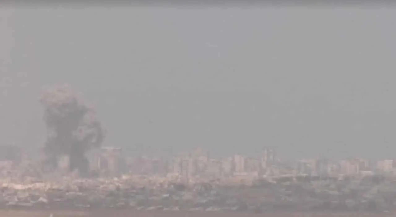 Bombardeio em Gaza