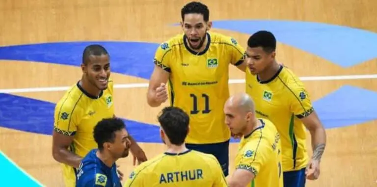 Brasil time masculino de volei