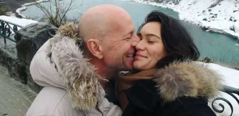 Bruce Willis and Emma Hemming