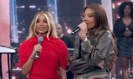 Ludmilla emociona no Domingão ao declarar amor por Zuri e Brunna Gonçalves e planeja mais filhos na família